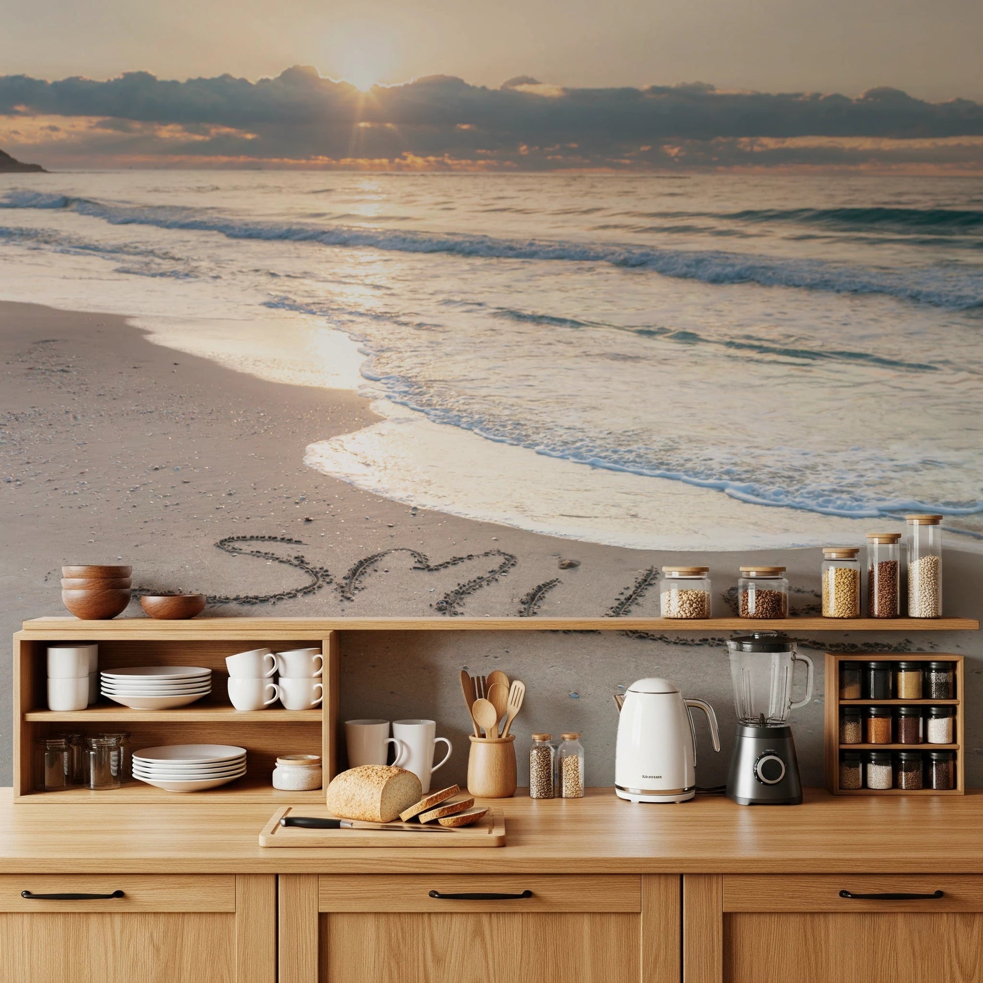 Seaside Smile Wall Mural