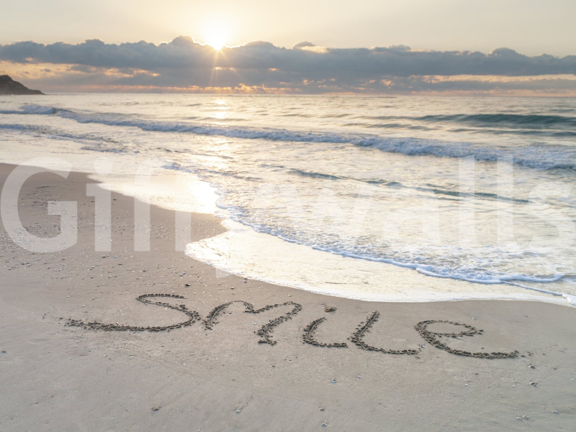 Seaside Smile Wall Mural