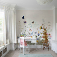 Whimsical wallpaper for children’s walls

