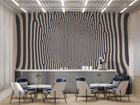 Stylish harmony mural for serene spaces

