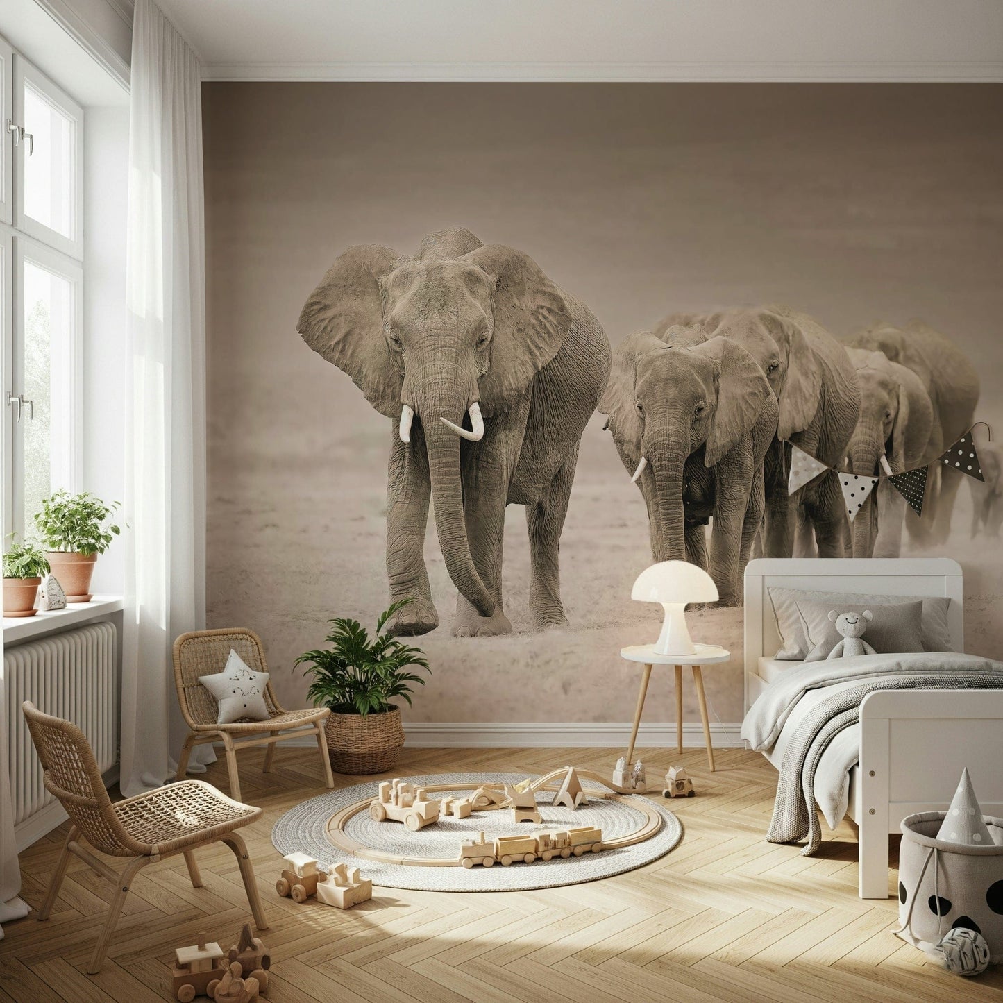 Elephant Journey Wall Mural -2526083