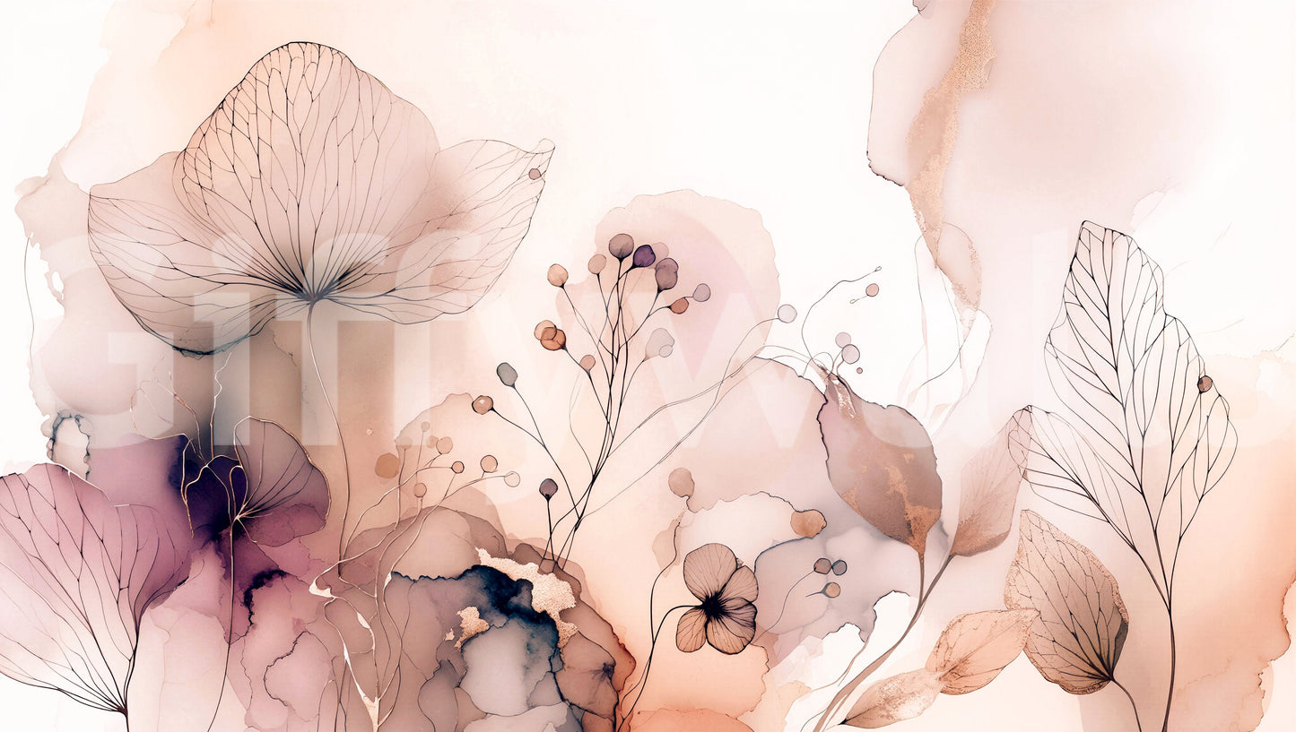 Serenity blossom dream, peaceful and calm

