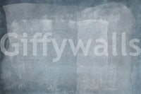 A high-quality serene blue wall mural for walls.