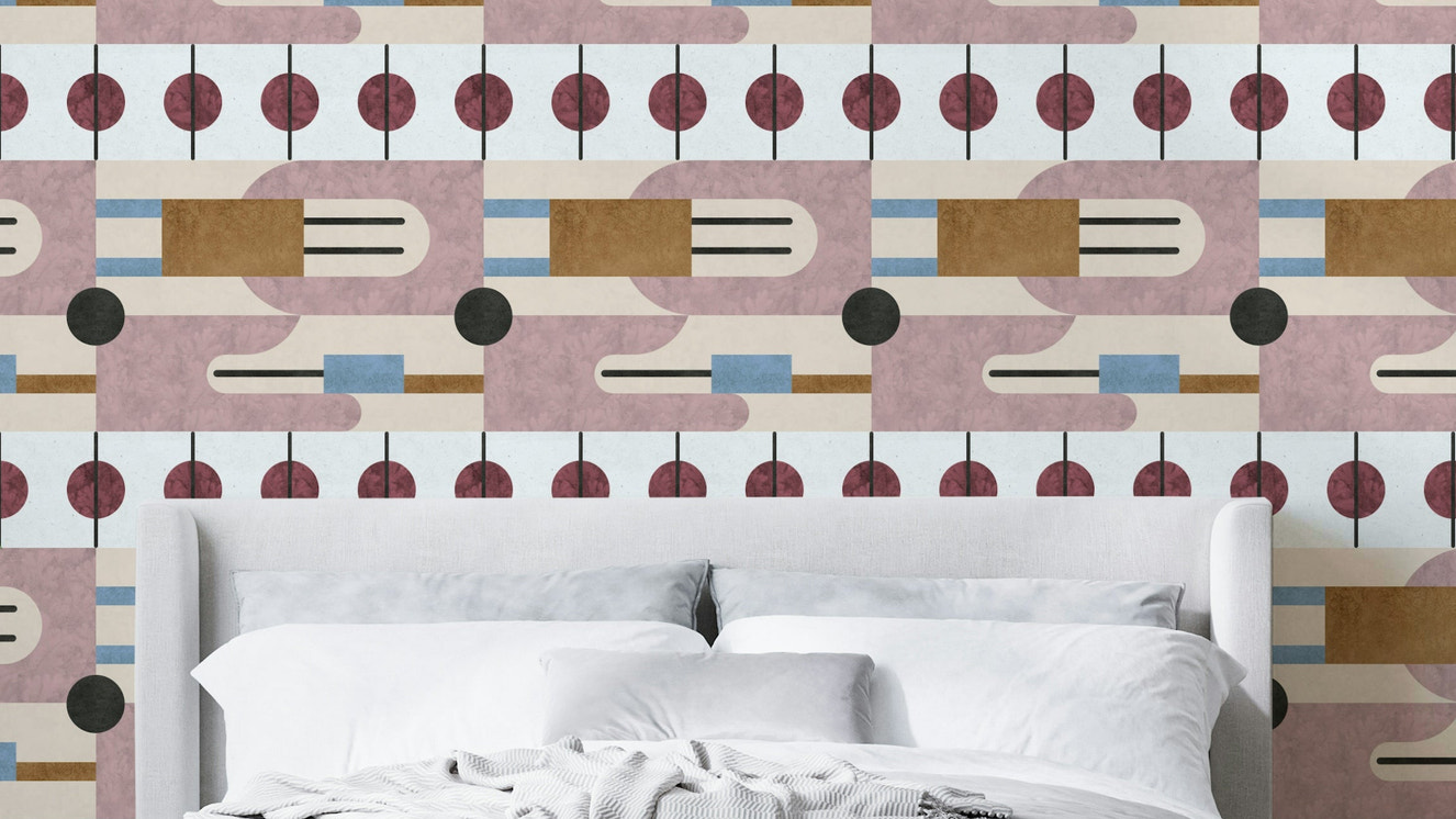 Serene Geometry Wallpaper⁠