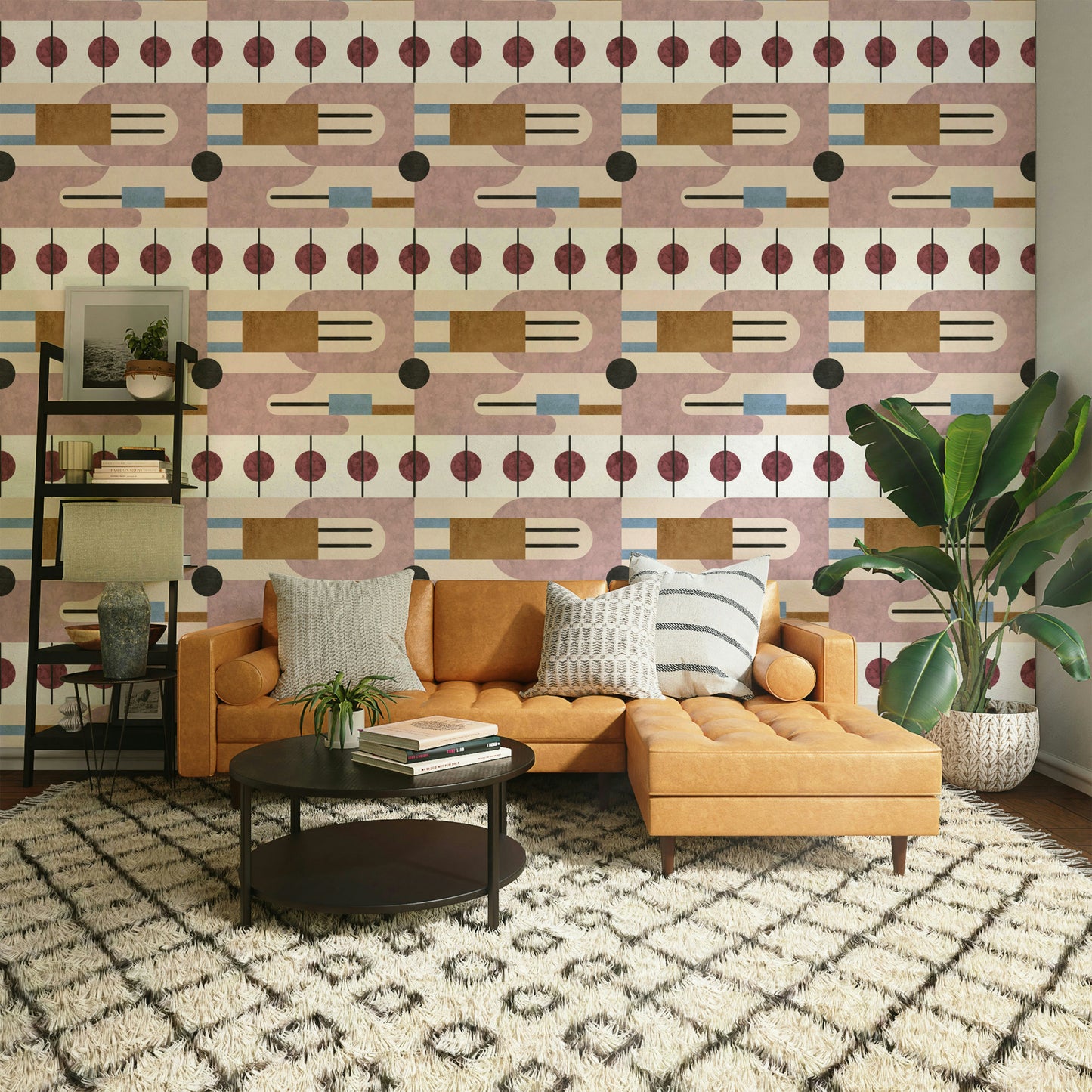 Serene Geometry Wallpaper⁠