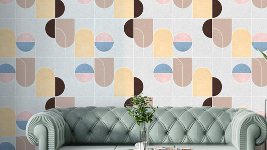 Serene Geometry Wallpaper⁠