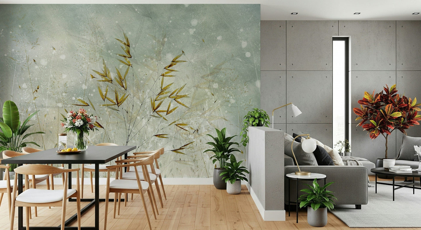 Whispering Grass Wall Mural - Same Uploaded on GD5602