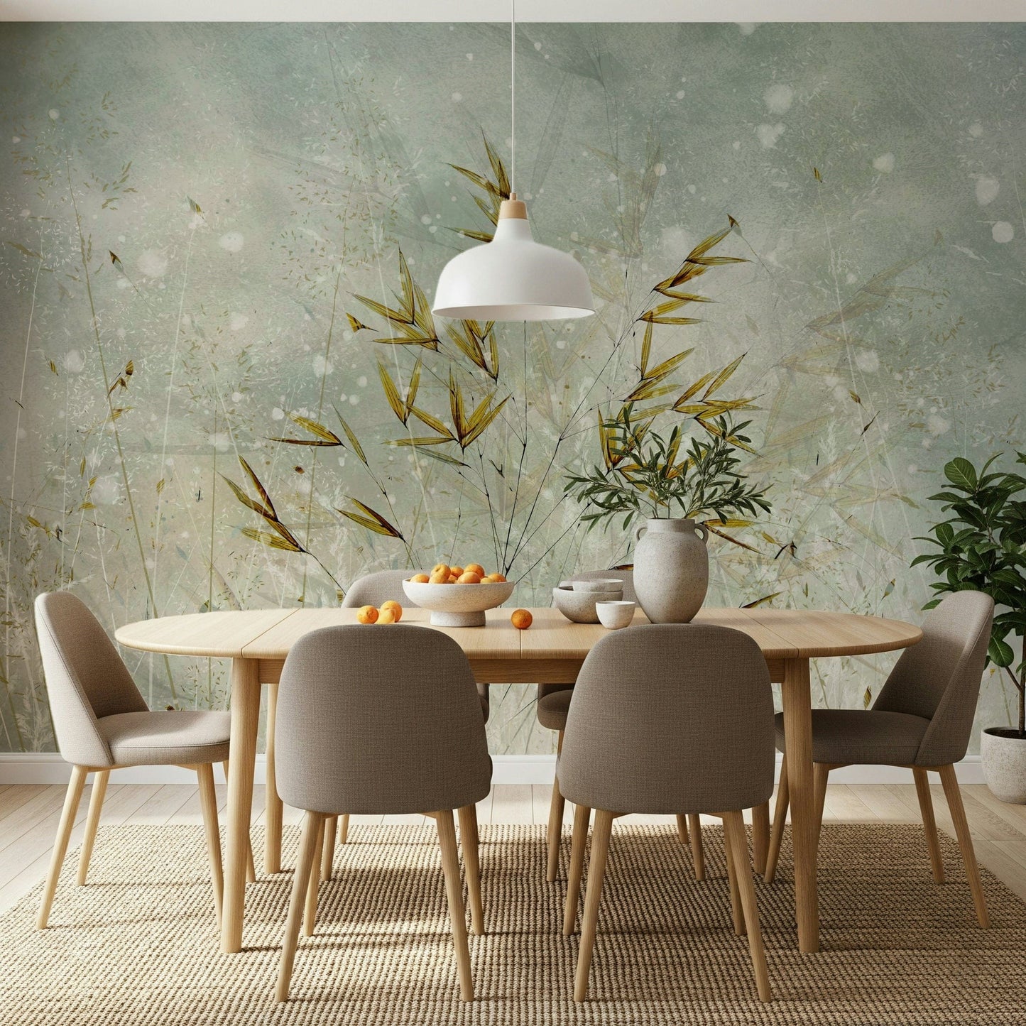 Whispering Grass Wall Mural - Same Uploaded on GD5602