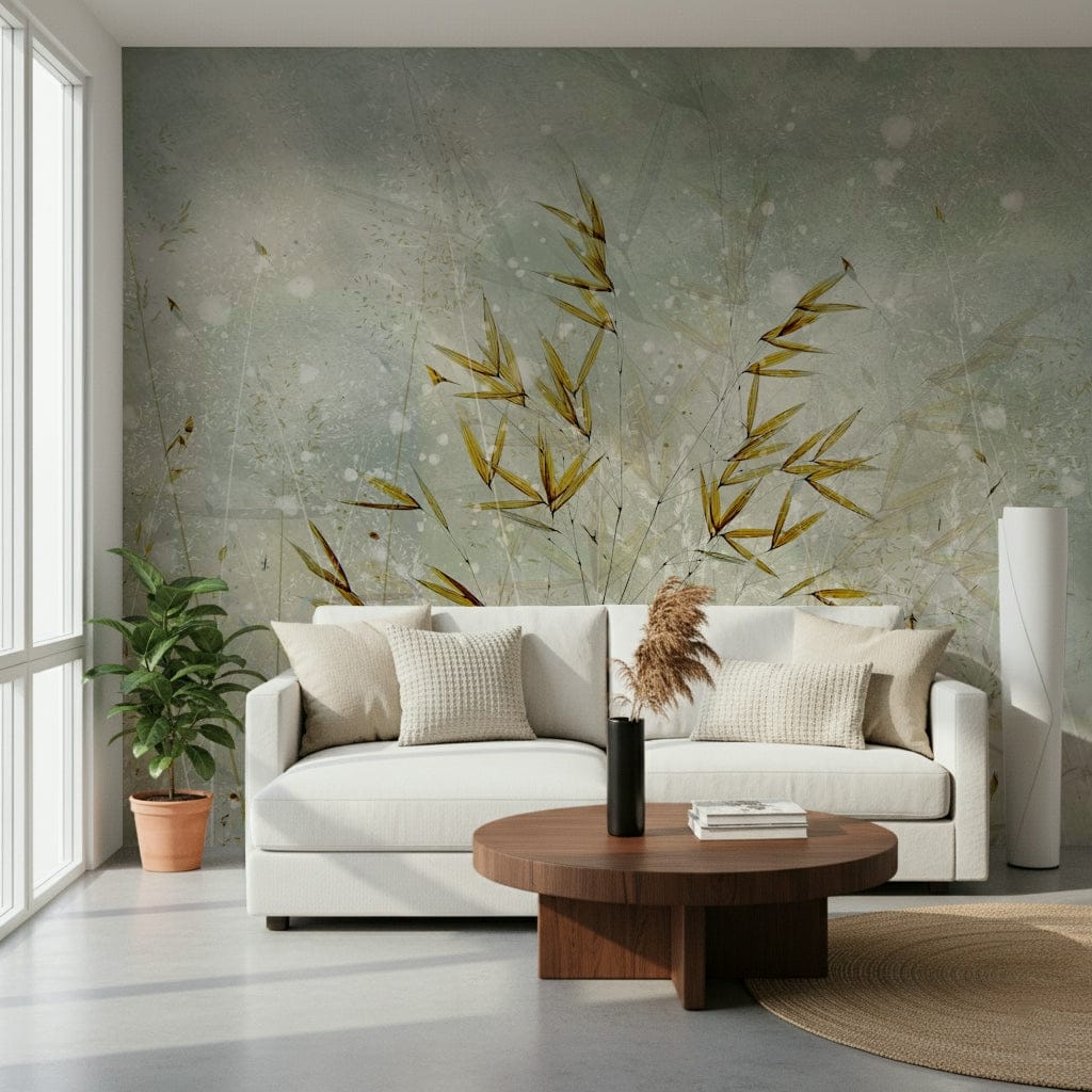Whispering Grass Wall Mural - Same Uploaded on GD5602