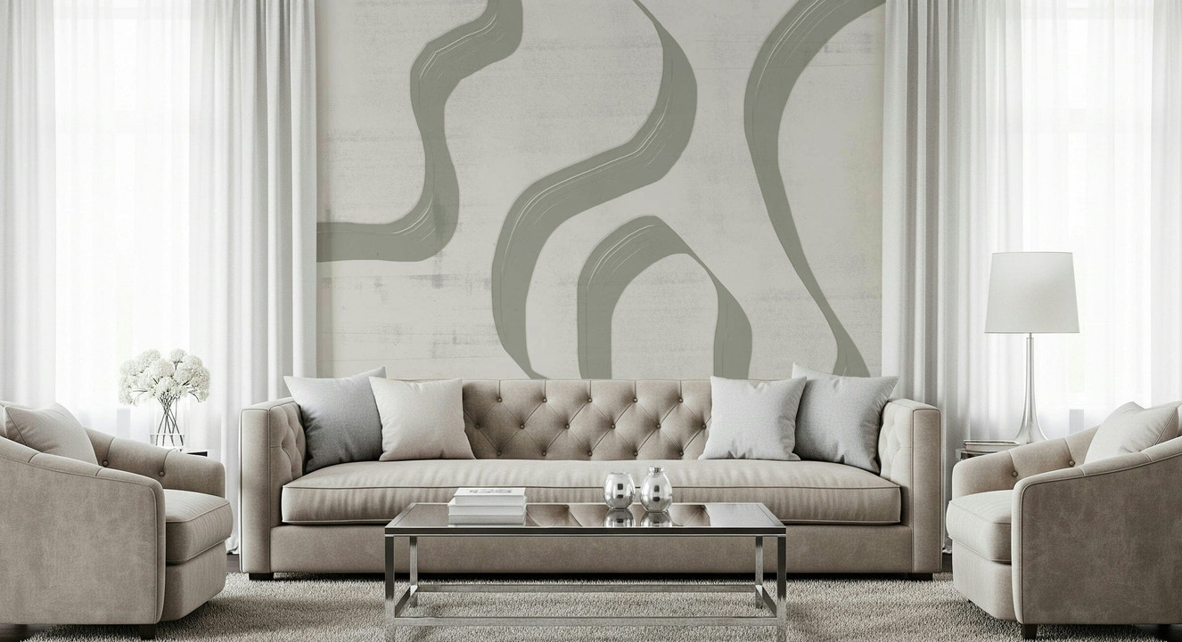 Subtle Stream Wall Mural