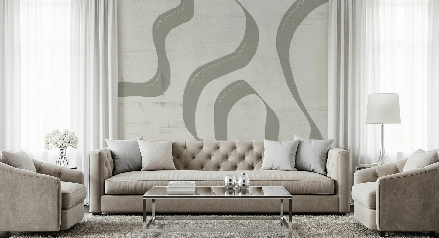 Subtle Stream Wall Mural