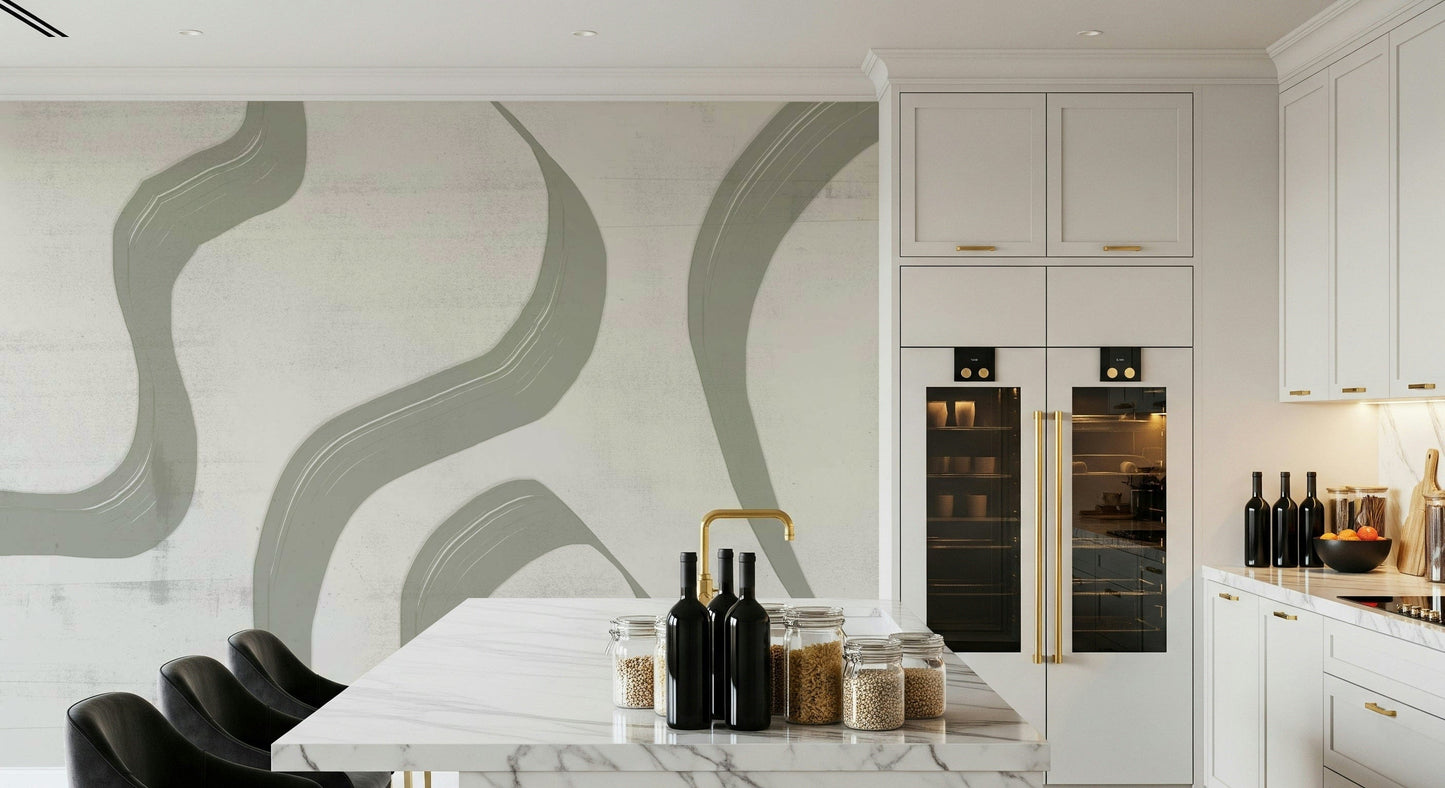 Subtle Stream Wall Mural