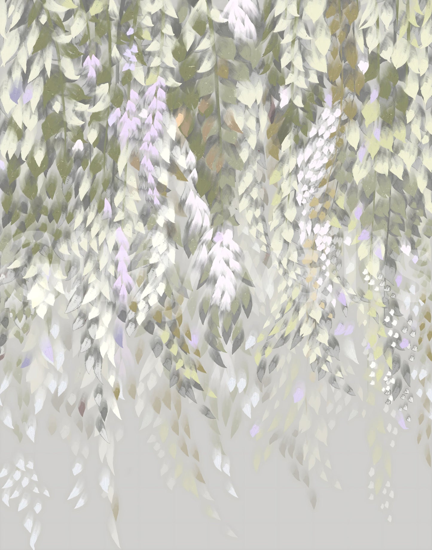 Falling Leaves Serenity Wall Mural