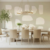 A contemplative gentle stone wallpaper mural for a feature wall.