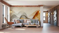 Calming natural wallpaper

