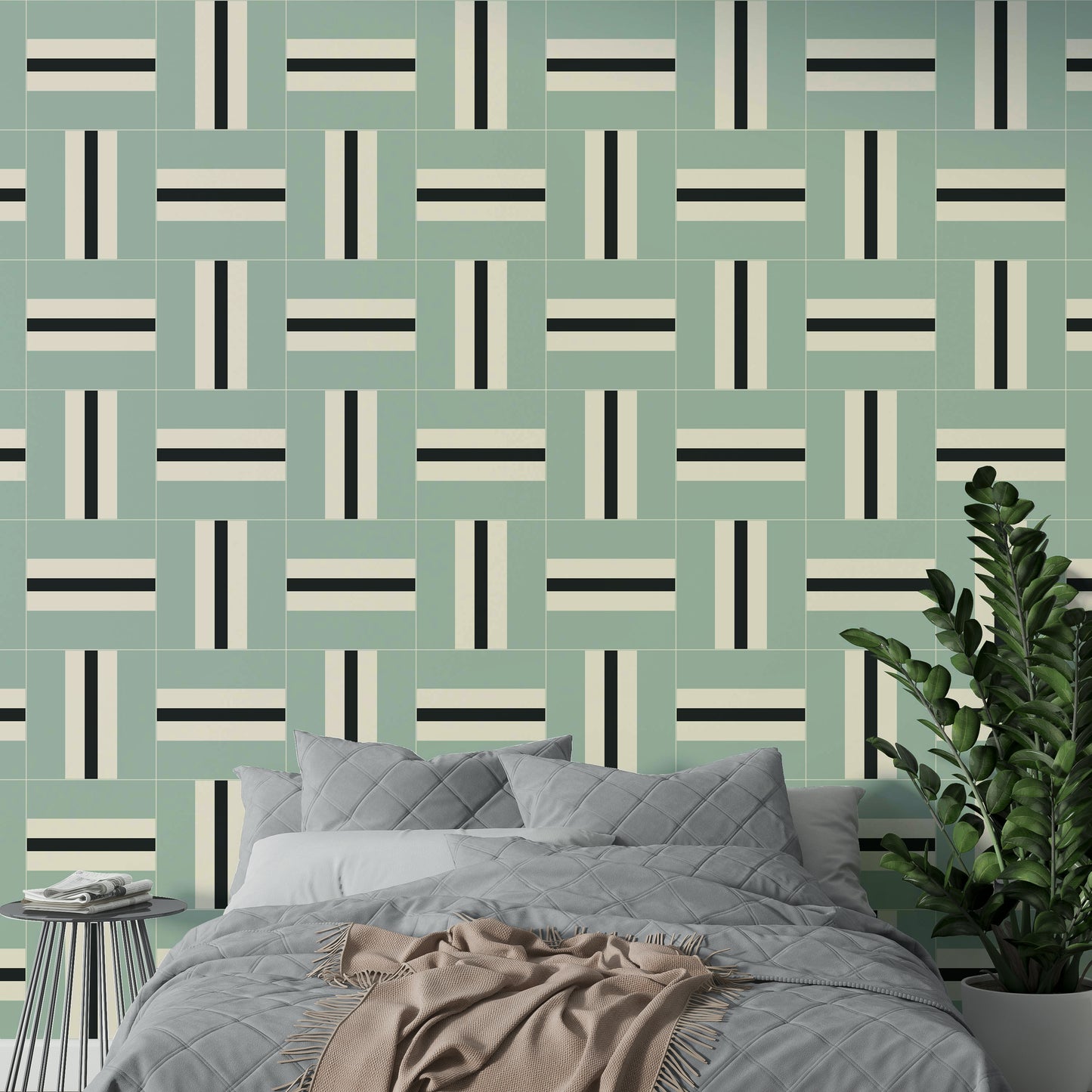 Serene Stripes Wallpaper⁠