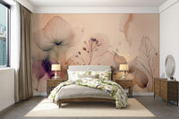 Wallpaper for walls with a fantastical landscape

