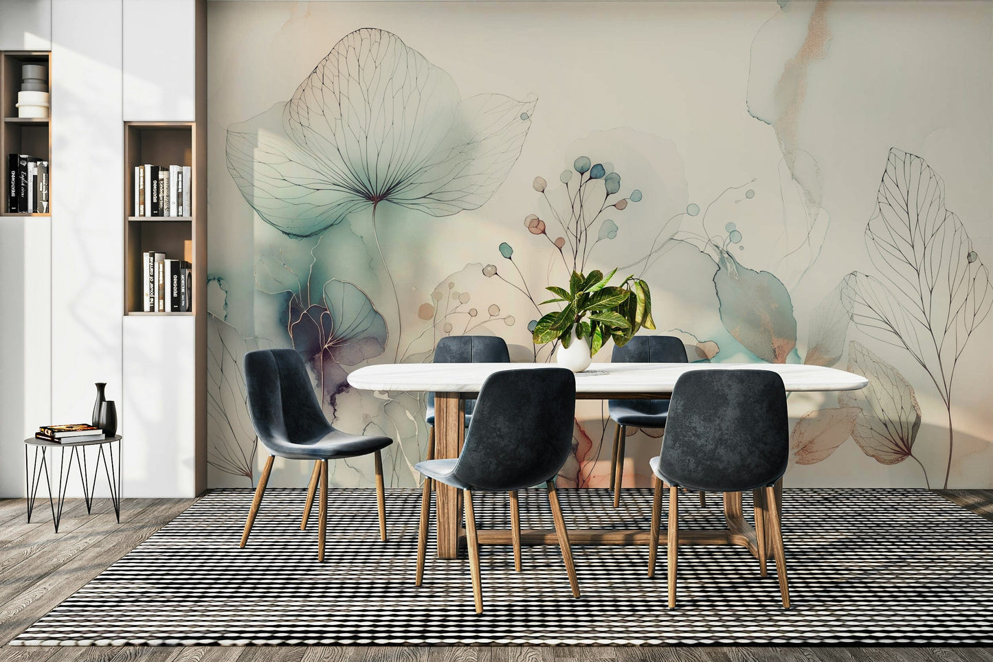 Wallpaper for walls with a fantastical landscape

