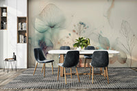 Wallpaper for walls with a fantastical landscape

