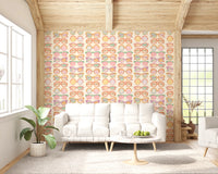 Shades of Cool - Mid - Mod Summer Muted Tones Wallpaper⁠