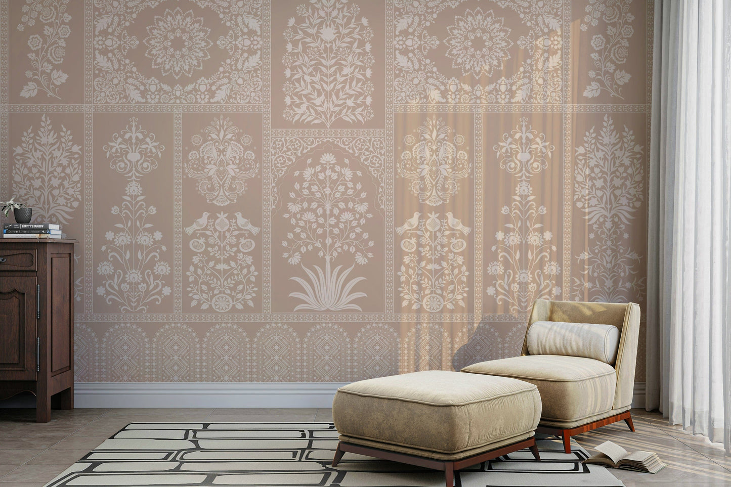 The overall feel is quiet and serene.

