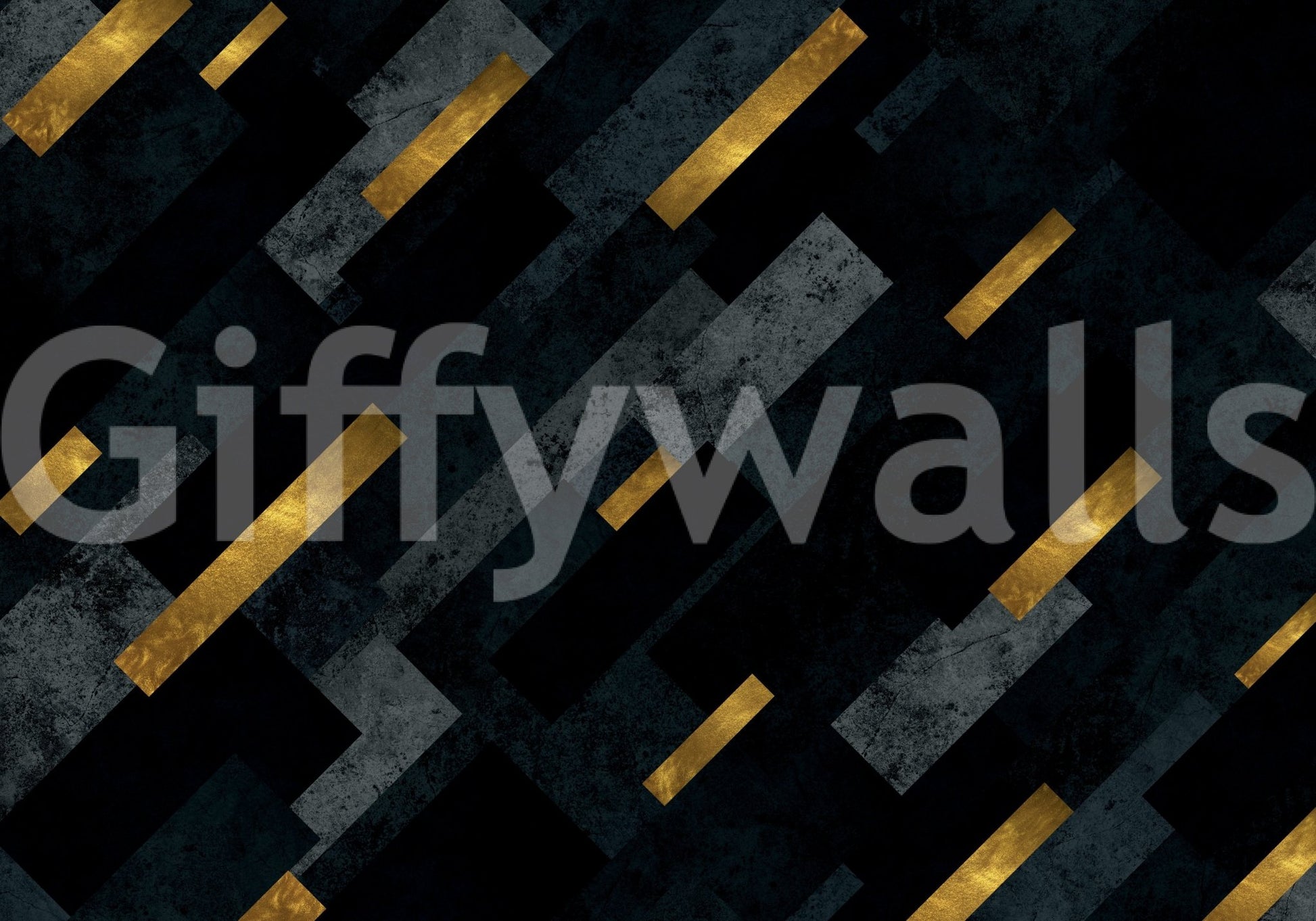 Shimmering stars and shooting stars in night sky mural

