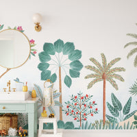 Tropical Forest Wall Mural - Giffywalls