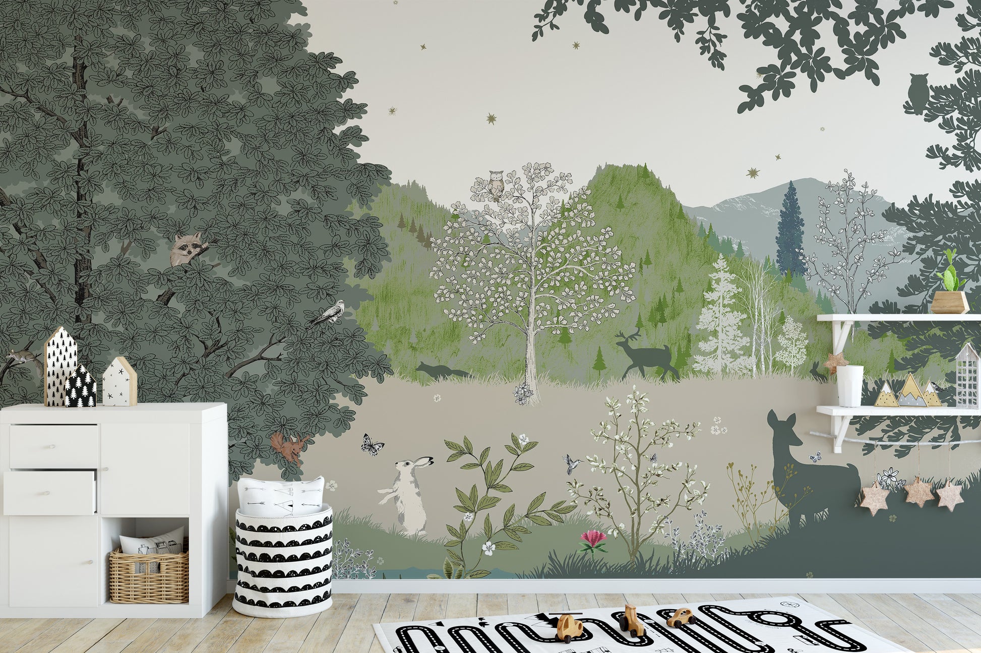 Kids Jungle Wallpaper Mural