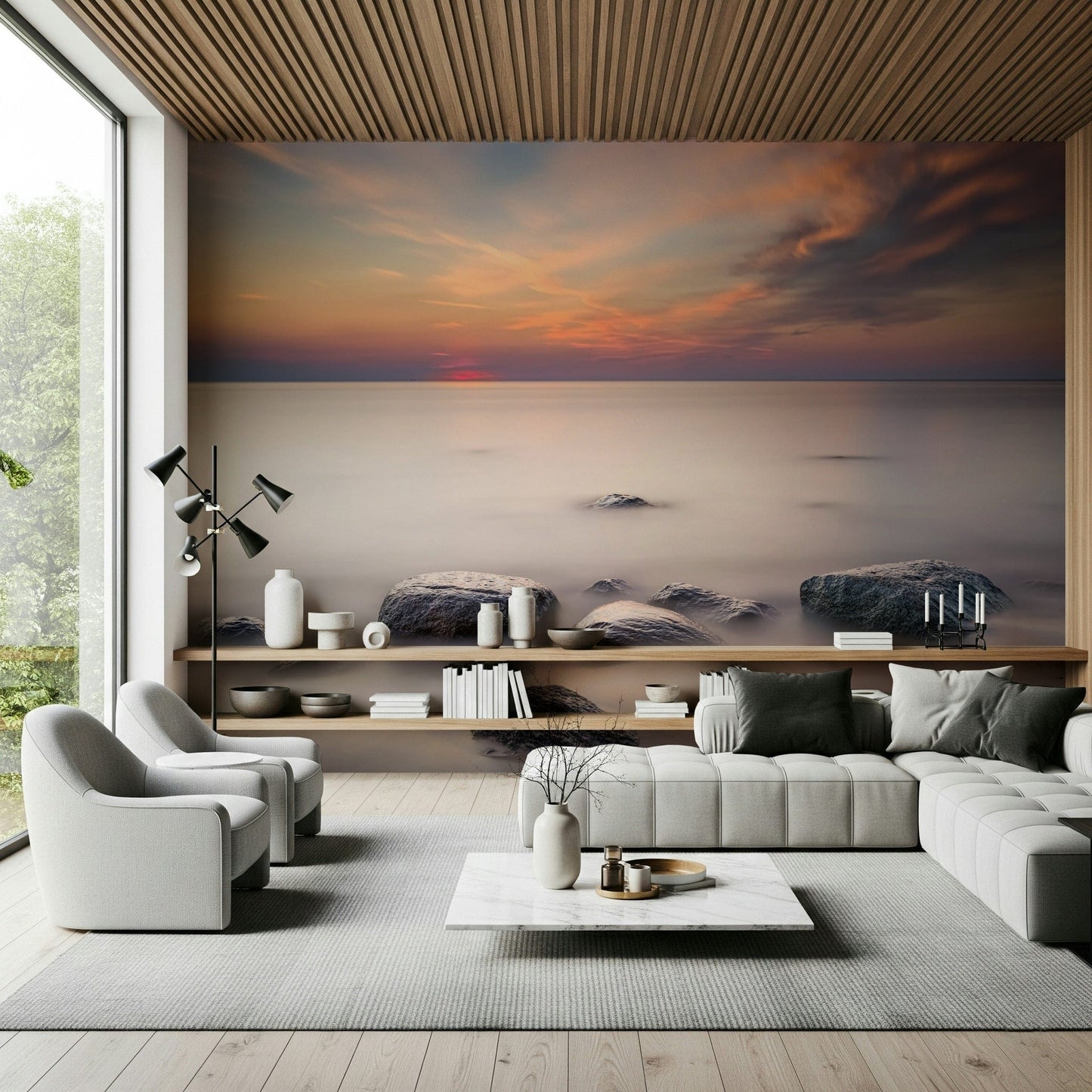 Shoreline Stillness Wall Mural -2299221