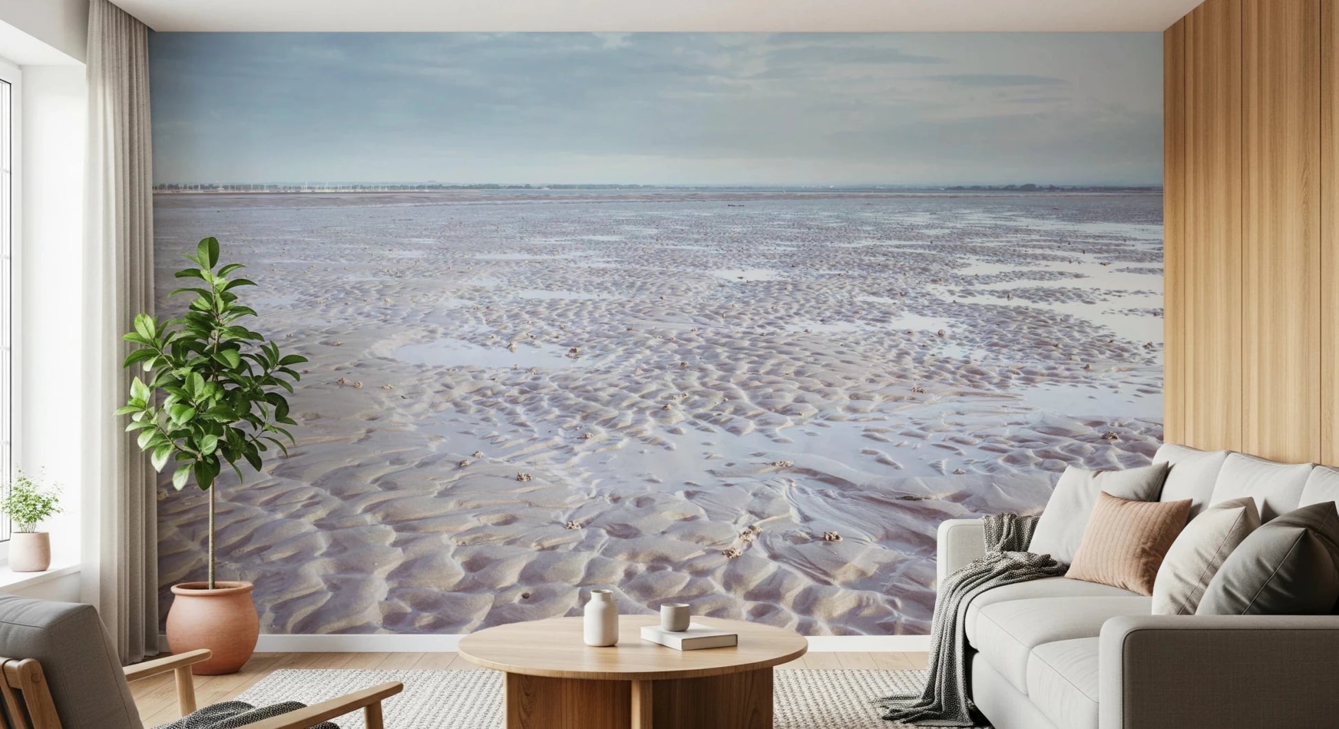 Shoreline Serenity Wall Mural