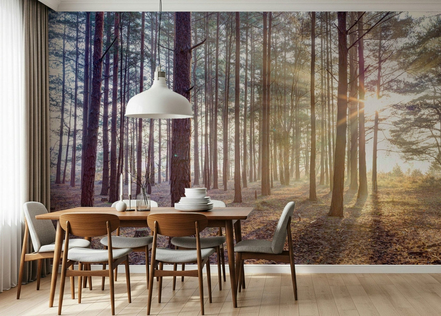 Shrouded in Mystery Wall Mural