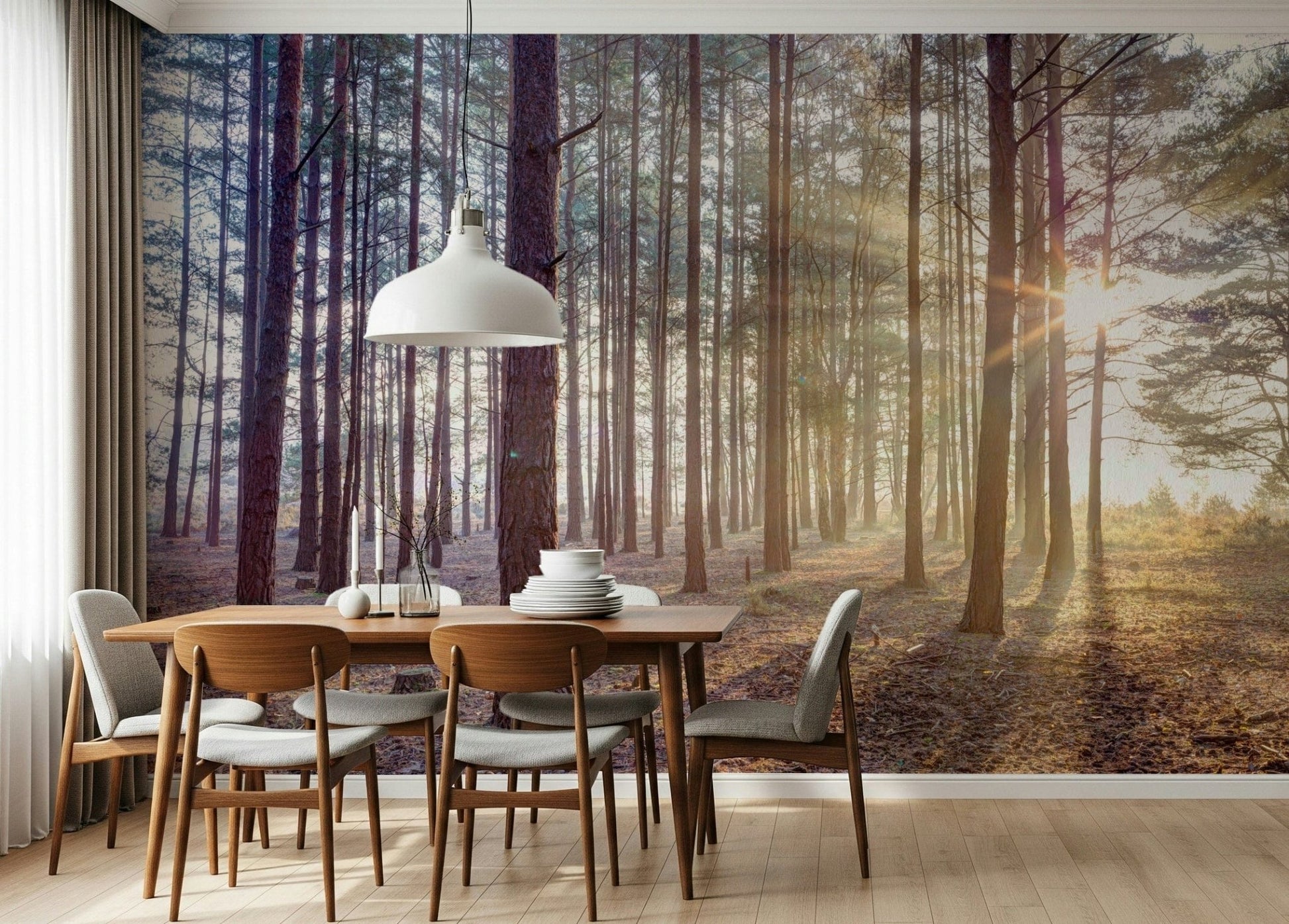 Shrouded in Mystery Wall Mural
