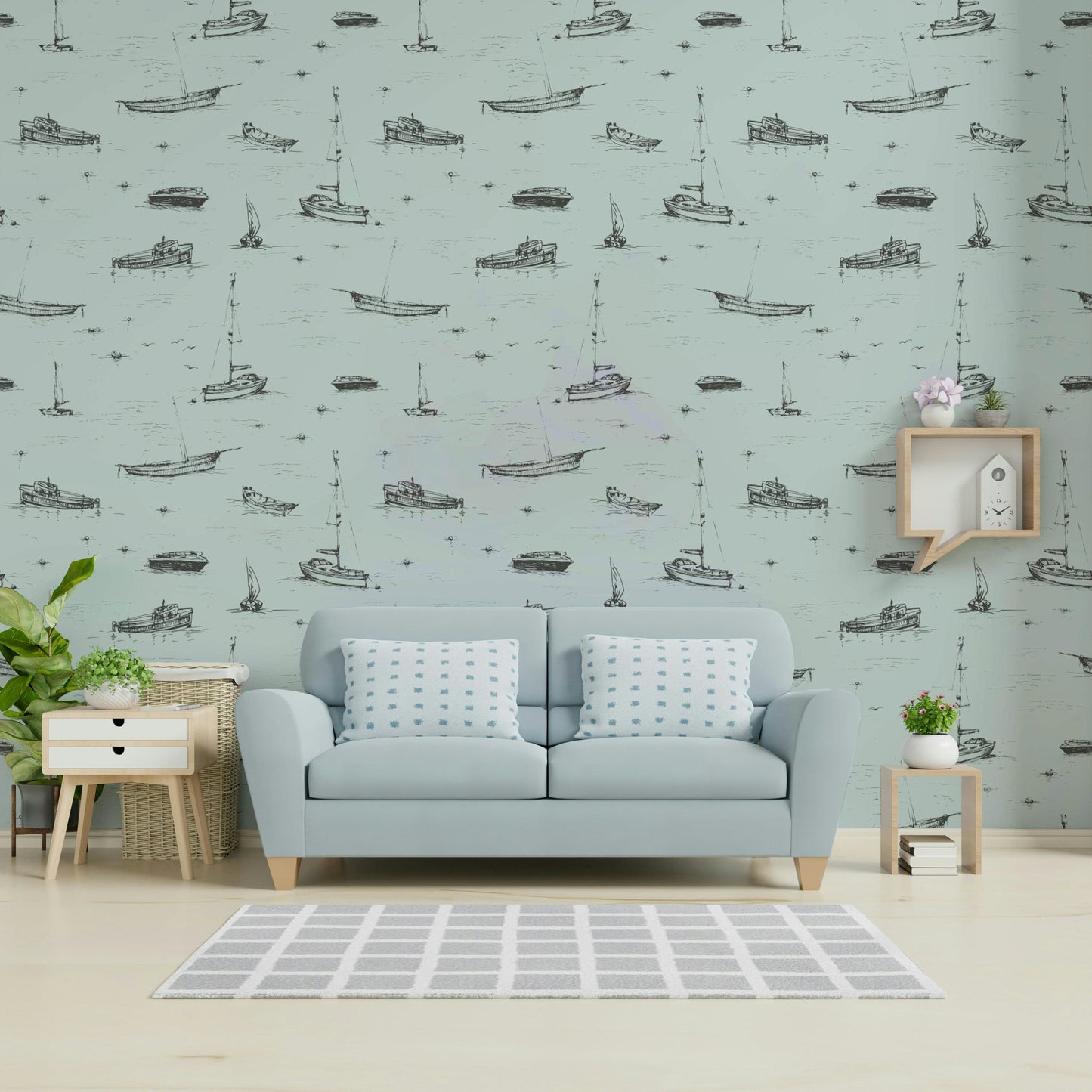 The lines have a slightly imperfect, hand-drawn quality.
