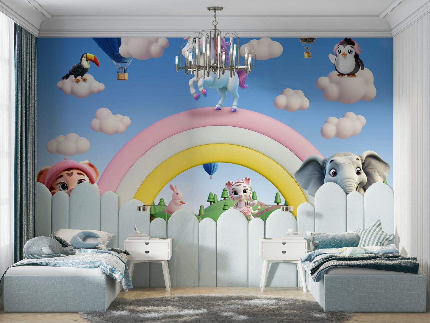 The image feels playful and joyous.

