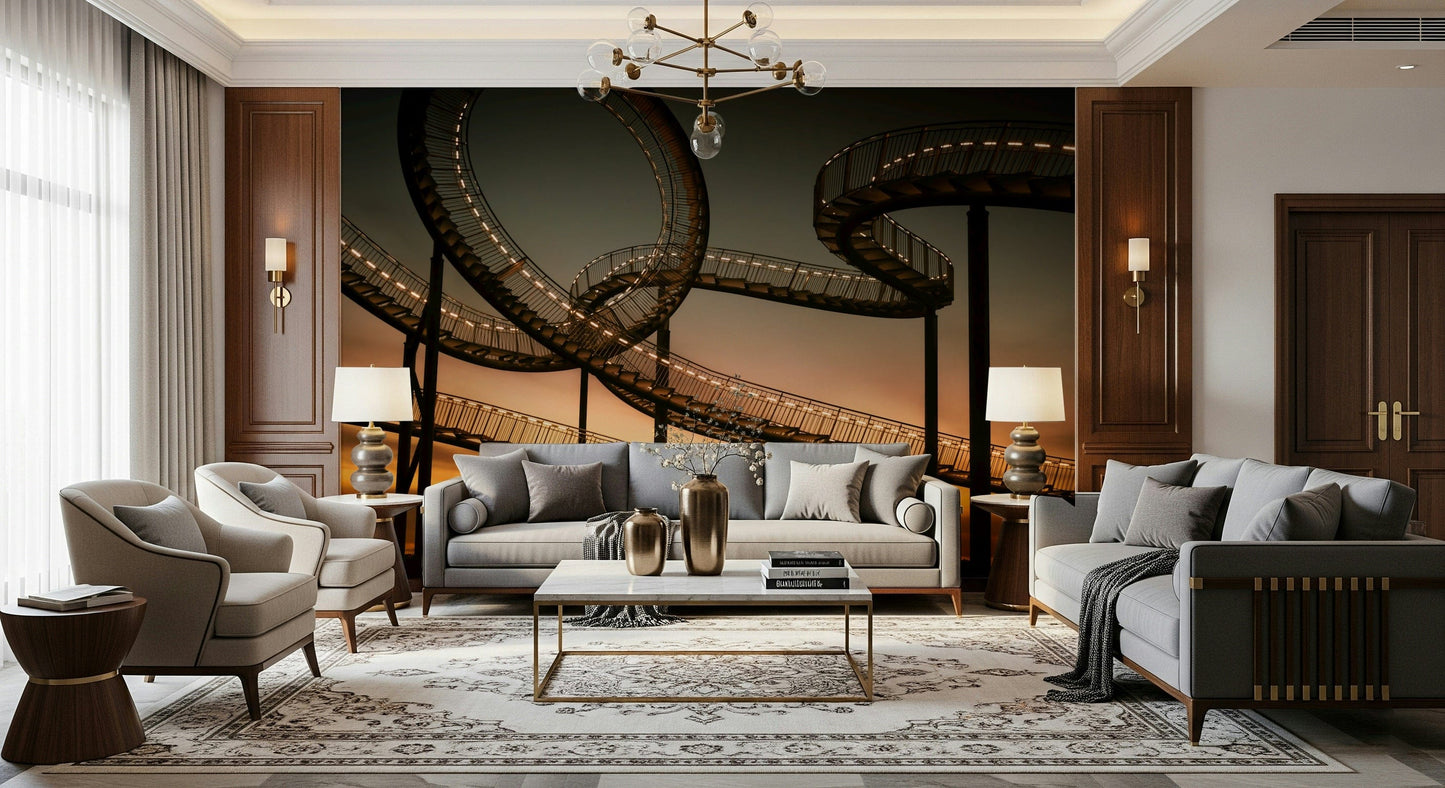 Sky Steps Wall Mural -2227112