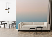 Refresh office wall via skyline fade wall mural