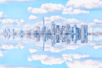 Skyline Reflection Wall Mural