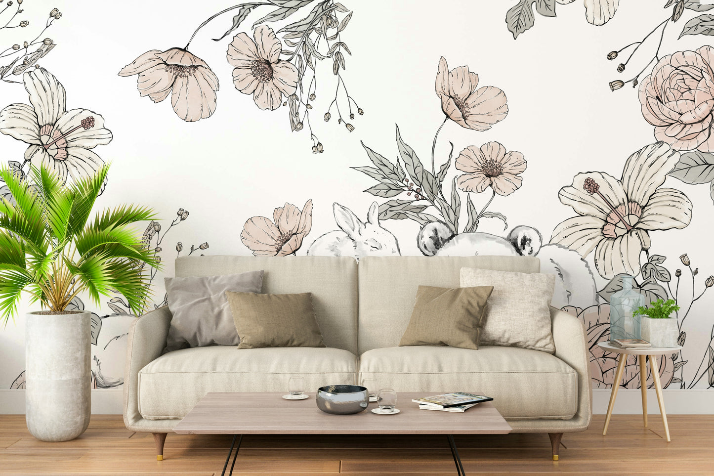 Sleeping Woodland Mural