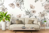 Sleeping Woodland Mural