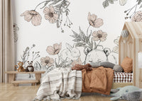 Sleeping Woodland Mural