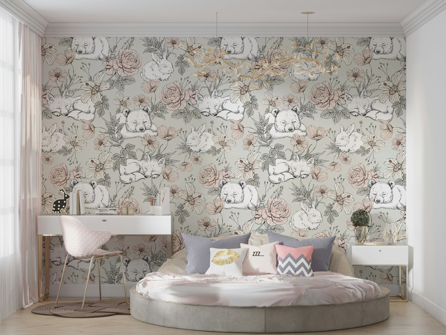 Sleeping Woodland Sage Green