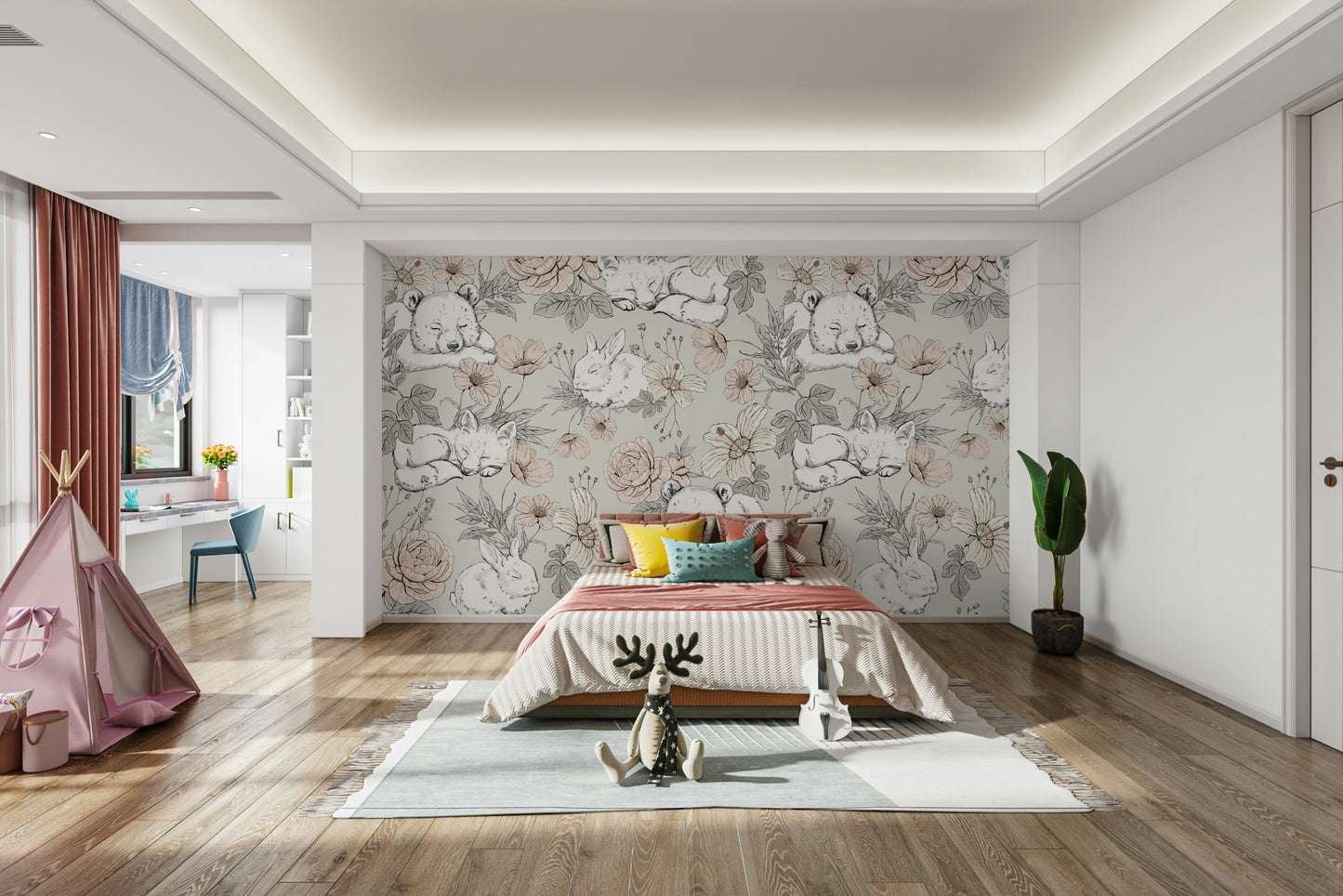 Sleeping Woodland Sage Green