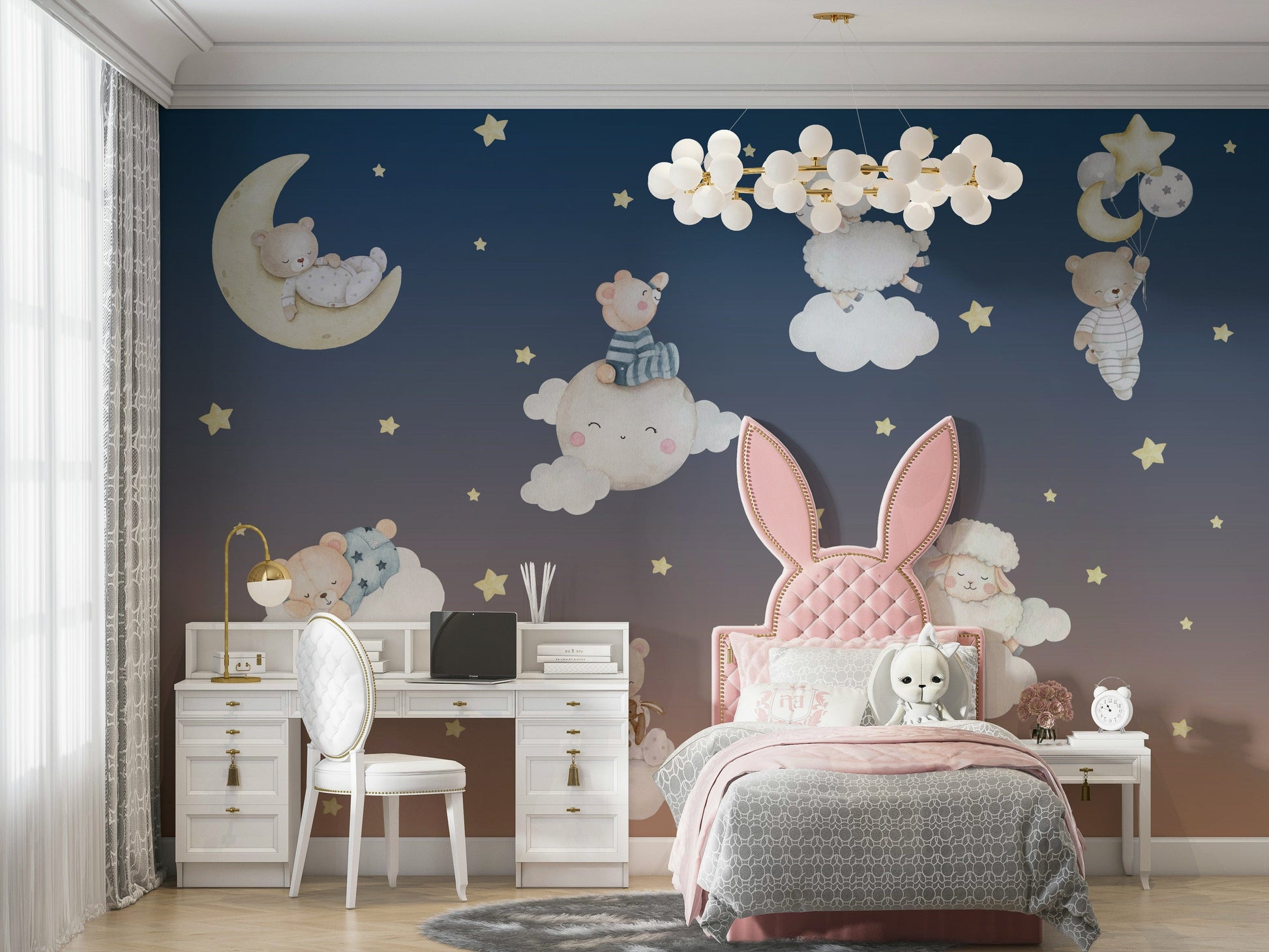 The design has a beautiful, artistic aesthetic.

