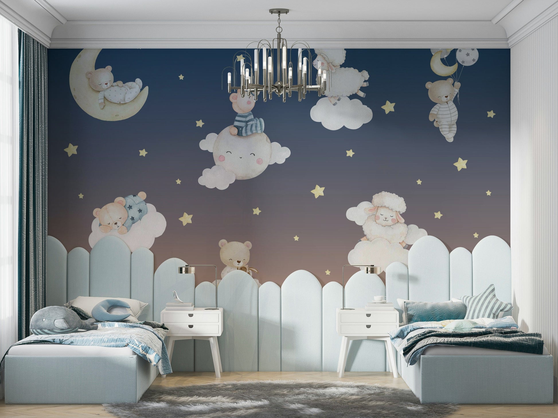 The image has a calm, tranquil mood.

