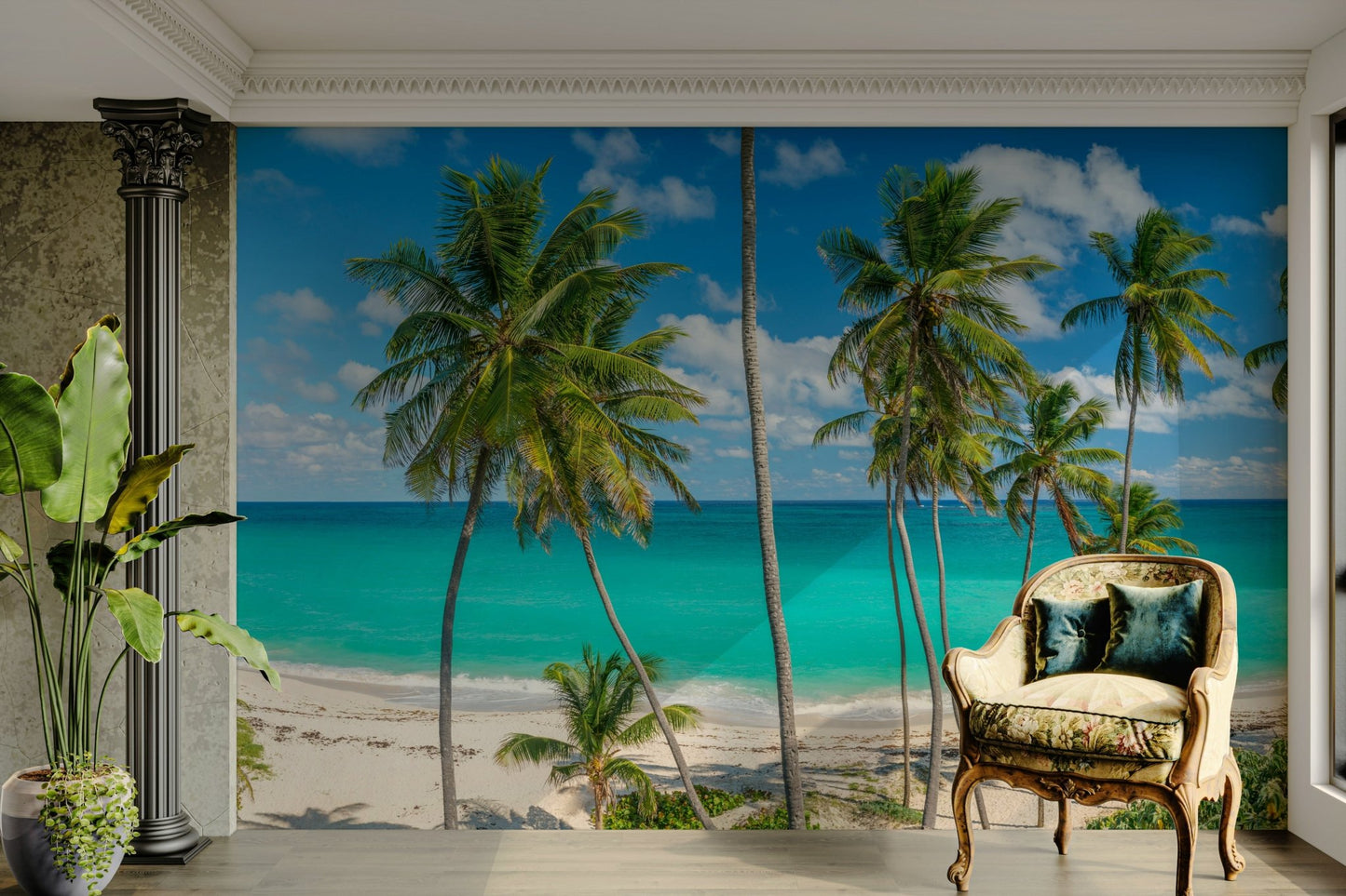 Slice of Paradise Wall Mural.

