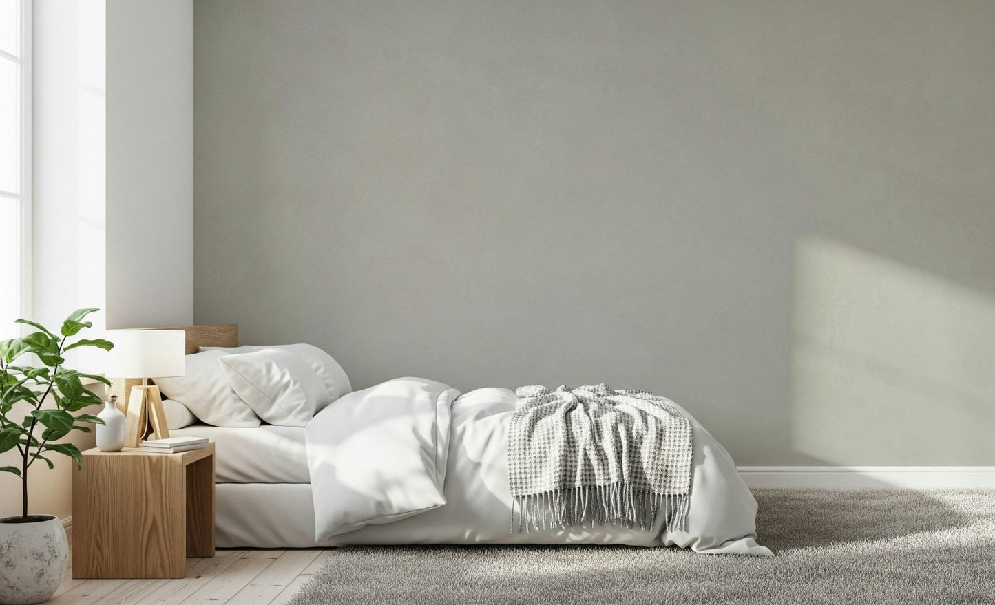 Smooth Stone Texture Wall Mural combining natural stone patterns and neutral tones for stylish interiors.