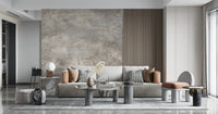 Snakeskin Silver Wallpaper — realistic scale textures with metallic silver highlights.