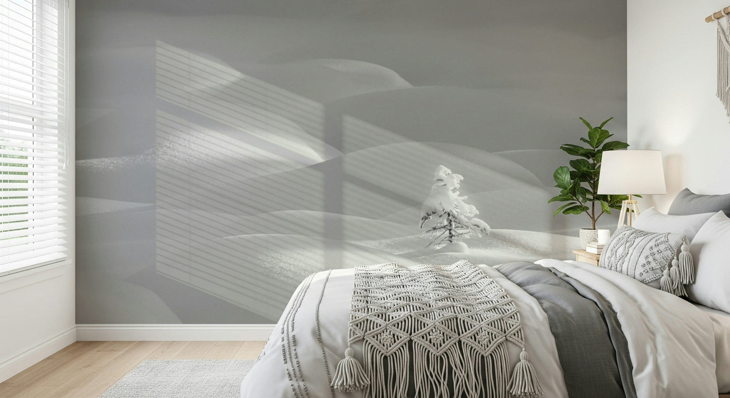 Snowscape Serenity Wall Mural -2178787
