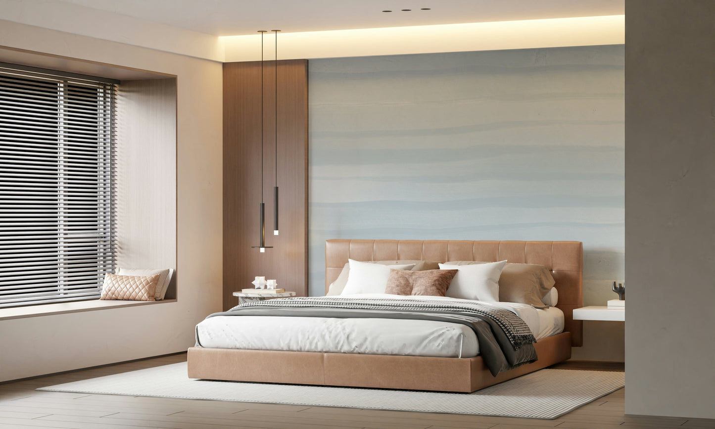 Soft Blue Tide Wall Mural - 2749518
