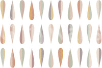 The design is non-realistic and interpretive.

